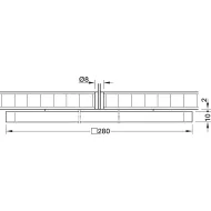  Šviestuvas LED MODUL Q100 AQUA 19,0W 24V 27K išor.