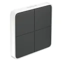 Wall mounted push button, Häfele Connect Mesh 4-way (white)