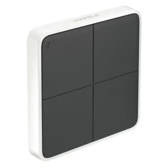 Wall mounted push button, Häfele Connect Mesh 4-way (white)