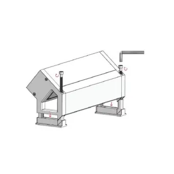 Adhesive base for DESK2 power distributing unit, RAL9005 black