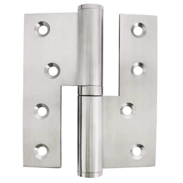 Lankstas 100x88mm, DIN poliruotas žalvaris, dešinė