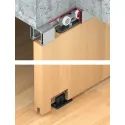 Sliding door fitting, Slido D-Line11 50C, set without running track