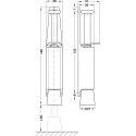 Door stop, Startec, travel 50mm