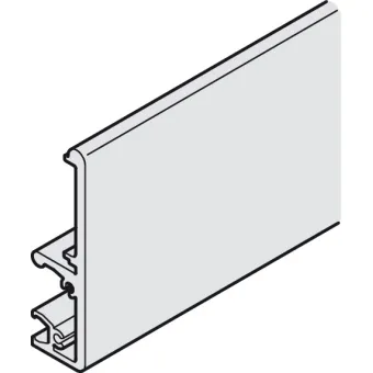 Profilis viršutinis Slido D-Line41 X L6000mm, juoda