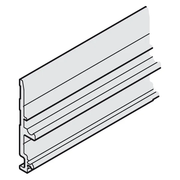 Mounting rail, for Slido D-Line41 50X and 80X, pre-drilled