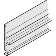 Mounting rail, for Slido D-Line41 50X and 80X, pre-drilled
