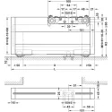 SDS Slido D-Line43 80N stik.1d L1100 aliuminis H