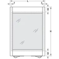 SDS Slido D-Line43 80N stik.1d L1100 aliuminis H