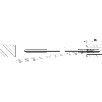 Profilis D-Line11 I/L/J Pocket L3000mm, P36mm