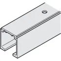 Profilis viršutinis Slido D-Line L2000mm, H33mm, juoda anoduota
