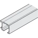 Single running track, height 32mm, Installation with mounting rail