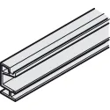 Bėgelis viršutinis H19mm, L3000mm, aliuminis anoduotas