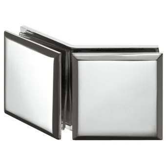 Tumbler holder, for glass-glass connections, 135°, glass front