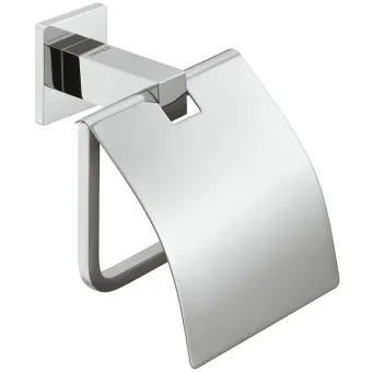 Toilet roll holder, With hood