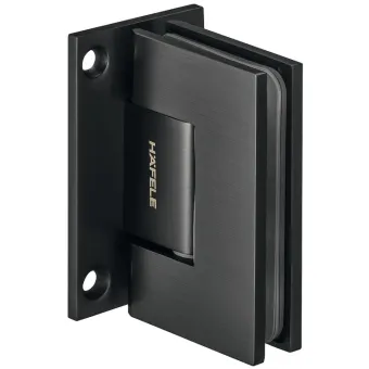 shower door hinge, For wall-glass connection