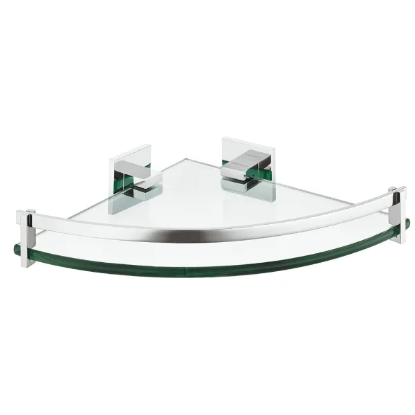 Quarter circle shower tray, With tumbler