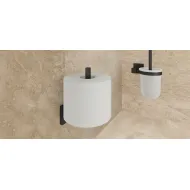 Laikiklis tualet. popieriui juodas H