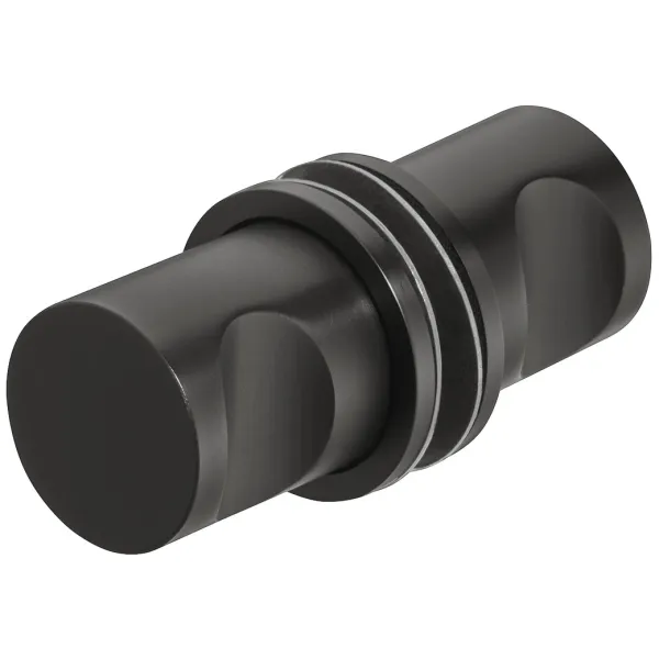 Shower door knob, Round