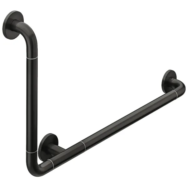 Rankena vonios zonai 800x450mm, juoda