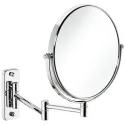 Vanity mirror, With 3x magnification, round