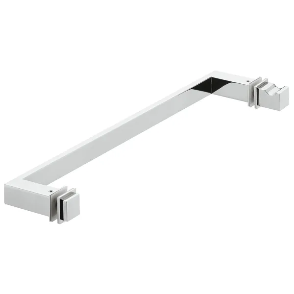 Shower door handle and knob, Square