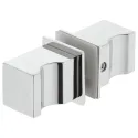 Shower door knob, Square