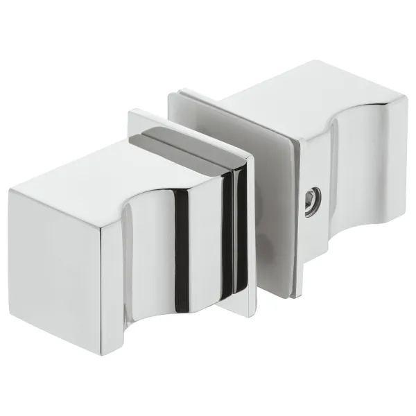 Shower door knob, Square
