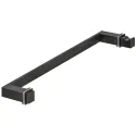 Rankena dušo durims kv.32x32 L475  juoda
