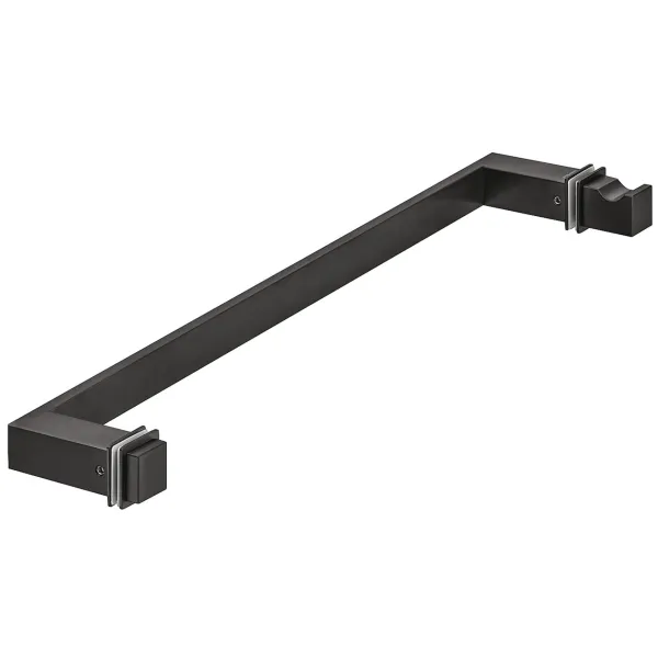 Rankena dušo durims kv.32x32 L475  juoda