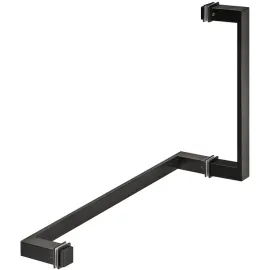 Rankena dušo durims kv.L525/325  juoda