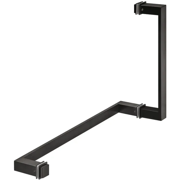 Rankena dušo durims kv.L525/325  juoda
