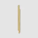 Handle SKYLINE CC40mm L176mm H14mm P15mm polished brass 