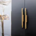 Handle SKYLINE CC40mm L176mm H14mm P15mm polished brass 