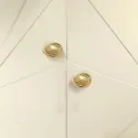 Knob ERGOS L27mm H35mm P45mm polished brass