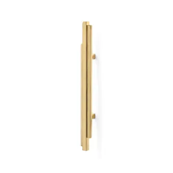 Handle SKYLINE CC140mm L300mm H32mm P28mm polished brass 