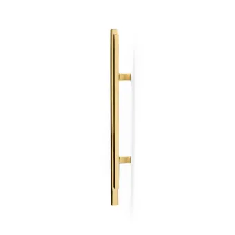 Rankenėlė SKYLINE CC140mm, L300mm, H32mm, P28mm, poliruotas žalvaris