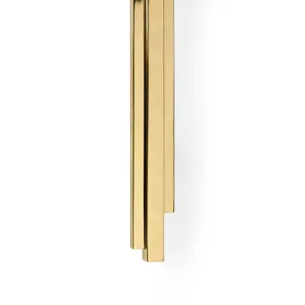 Handle SKYLINE CC140mm L300mm H32mm P28mm polished brass 