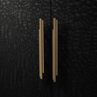 Rankenėlė SKYLINE CC140mm, L300mm, H32mm, P28mm, poliruotas žalvaris