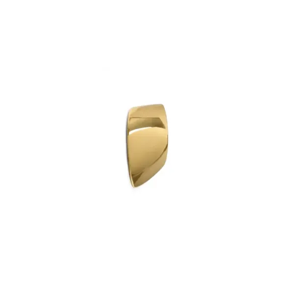 Handle INFINITY CC20mm L80mm H24mm polished brass 