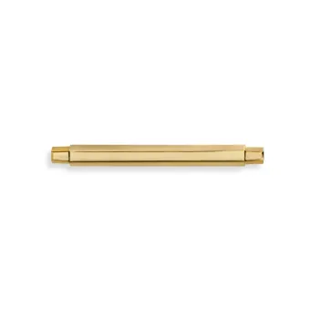 Handle WALTZ CC40mm L110mm H15mm polished brass