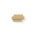 Knob SKYLINE L50mm H35mm polished brass