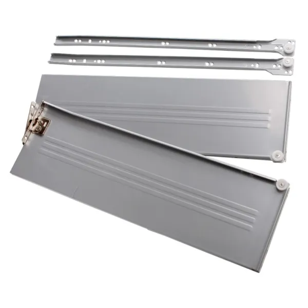 Stalčių šonai METALBOX L450mm, H150mm, pilka RAL9006