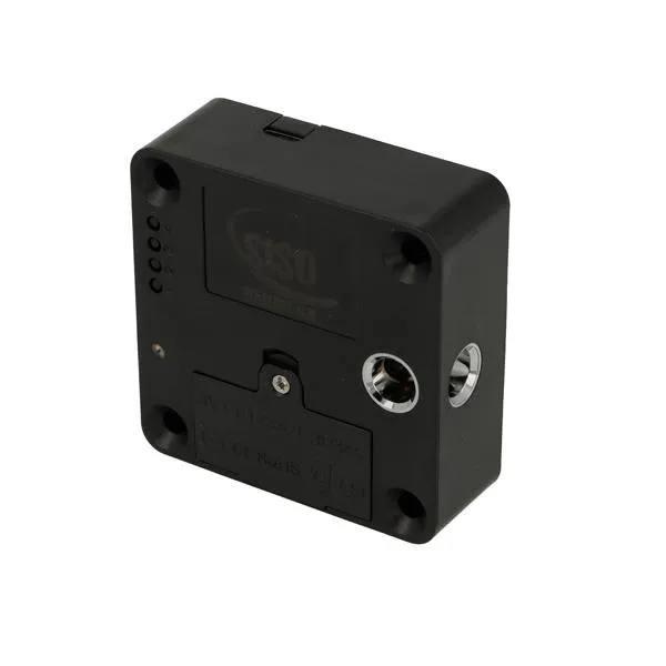 Spynelė elektroninė MIFARE1 MINI 61x61x22mm, juoda