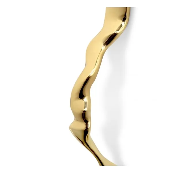 Handle NOVEAU CC123mm L164mm H42mm P30mm polished brass 