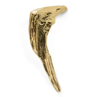 Handle KERMA CC235mm L260mm H80mm P115mm right, aged brass 