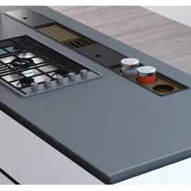 Kanalas įleidžiamas be dangtelio 1200 t.rudai metallic Modul