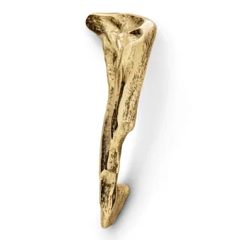 Handle KERMA CC235mm L260mm H80mm P115mm left, polished brass 