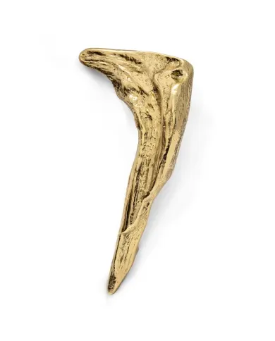 Handle KERMA CC235mm L260mm H80mm P115mm left, aged brass 