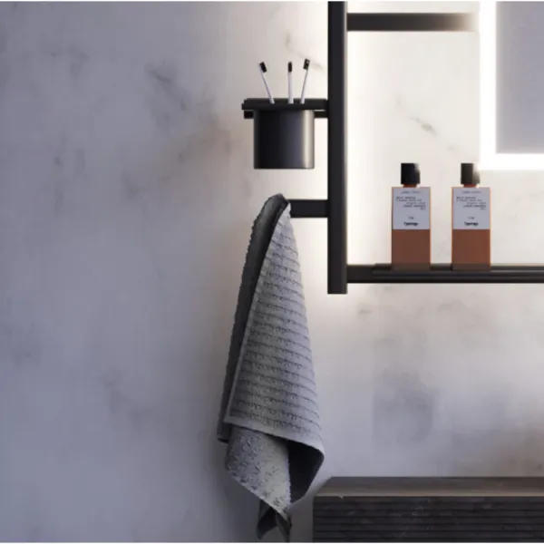 Towel hanger IO bronze