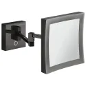 Vanity mirror, With 5x magnification, Square